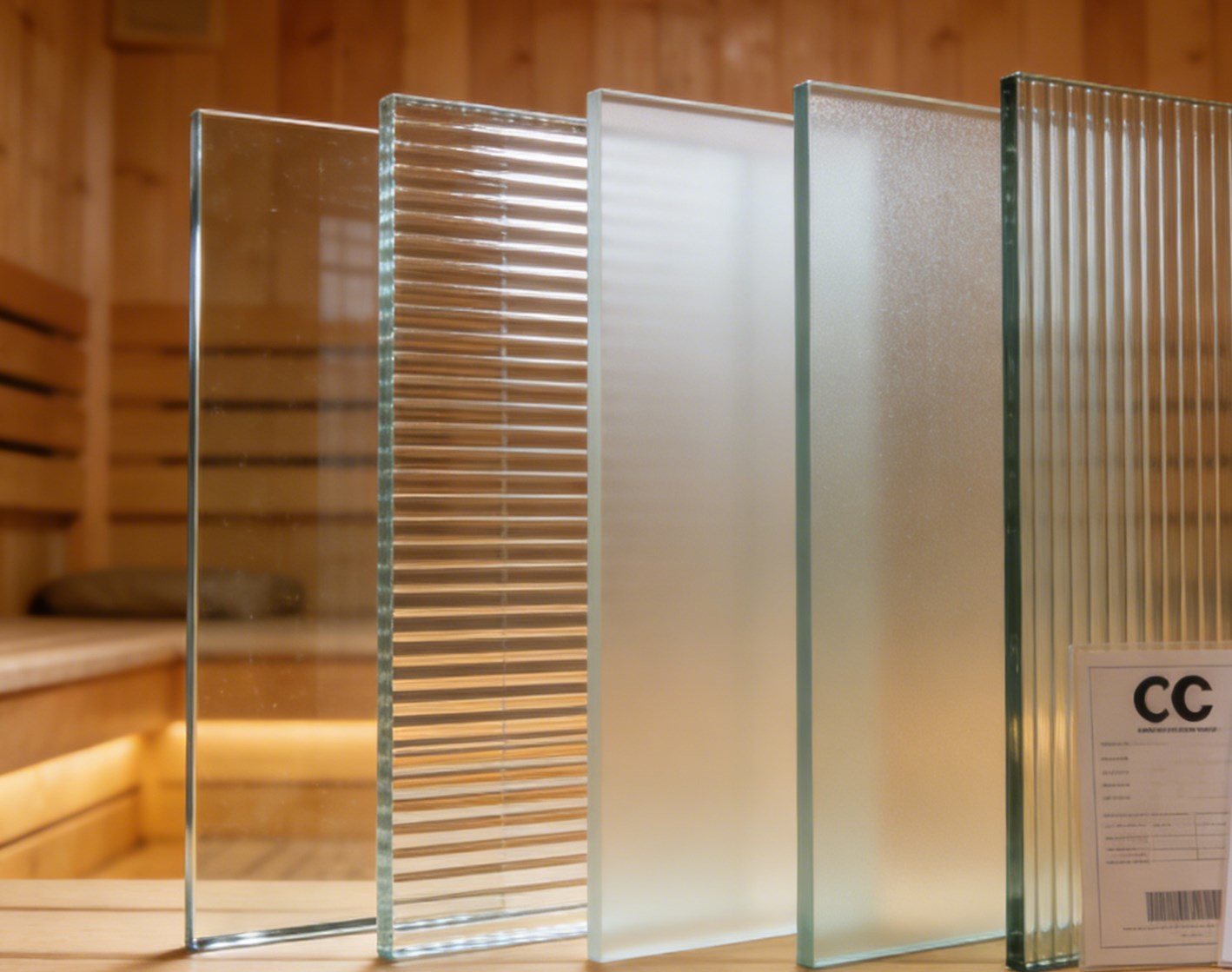 Взрывозащищенное стекло для сауны